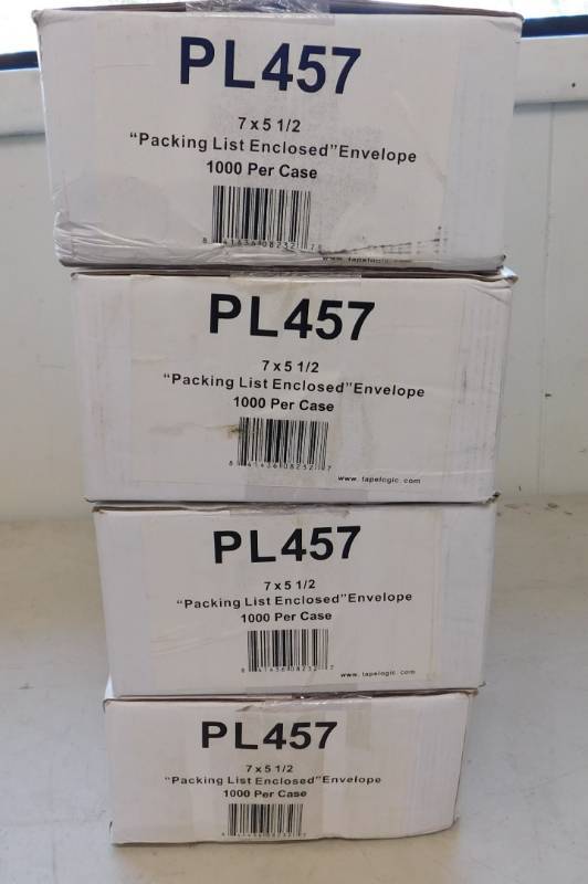lot 40 image: Tape Logic Packing List Enclosed Envelope