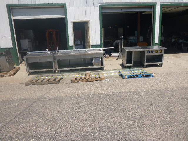 lot 6 image: 3 Section Subway Sandwich Assembly Station