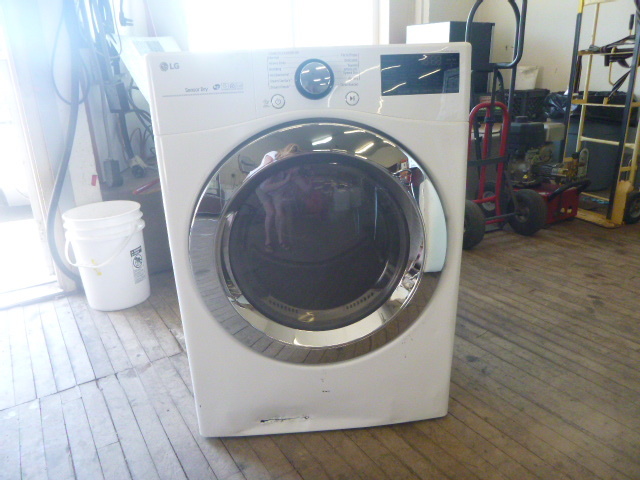 lot 4 image: LG Electric Dryer (Scratch and Dent)