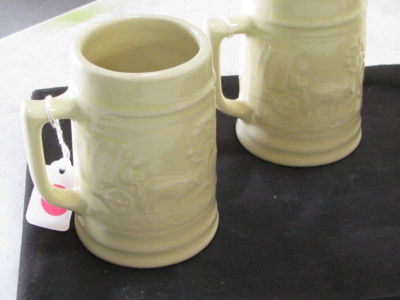 lot 7 image: Red Wing 2008 Commemorative Transportation Mugs