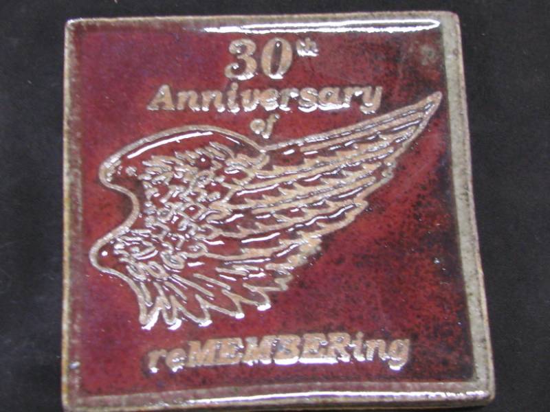 lot 8 image: Red Wing 30th Anniversary Coaster