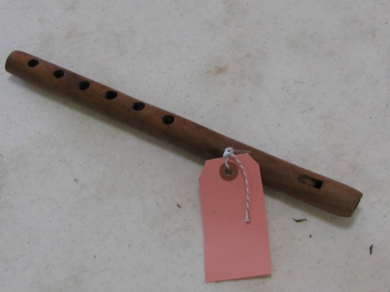 lot 58 image: Teakwood Flute