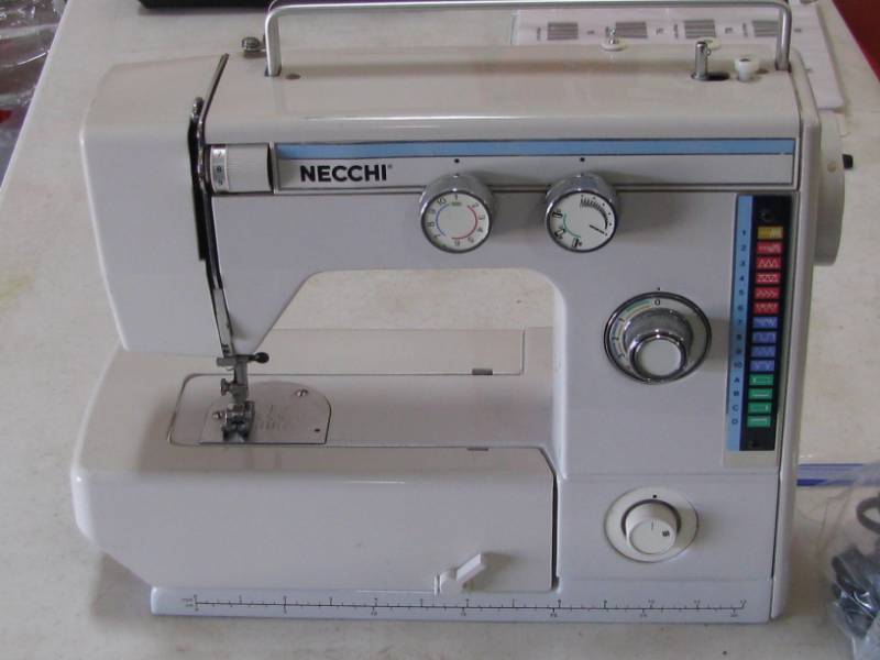 lot 76 image: Necchi Sewing Machine