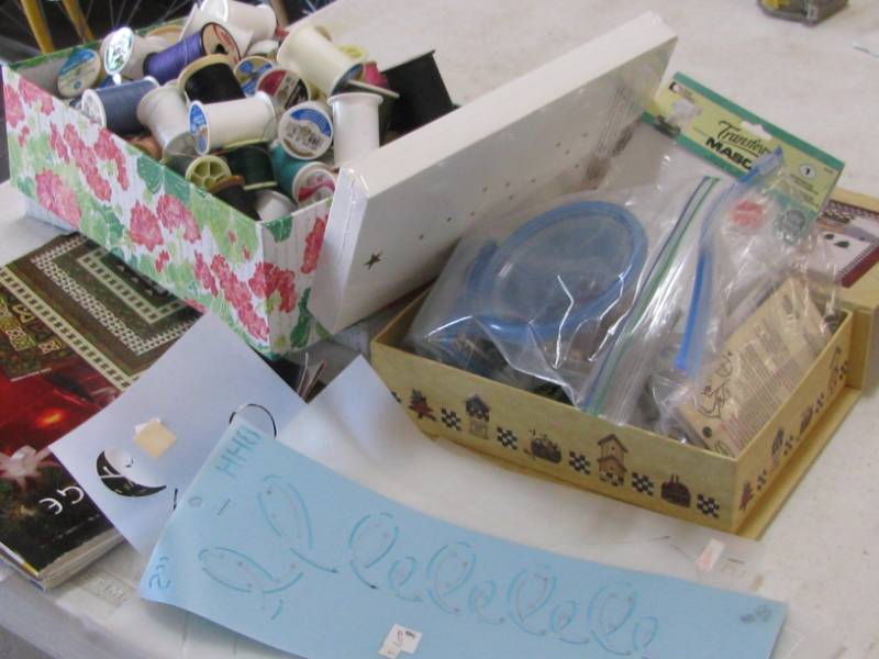 lot 80 image: Misc. Sewing Lot