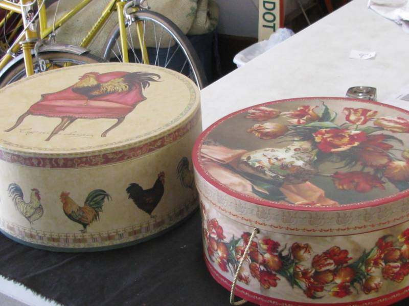 lot 91 image: Hat Storage Boxes