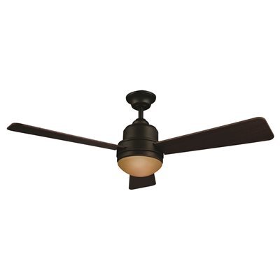 lot 45 image: Hampton Bay Trieste 52 in. Indoor Ceiling Fan with Bowl Light Kit, 3572977