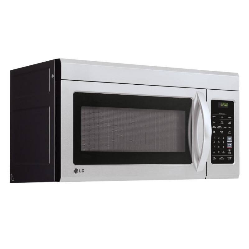 lot 115 image: LG Electronics 1.8 cu. ft. Over the Range Microwave in Stainless Steel LMV1831ST
