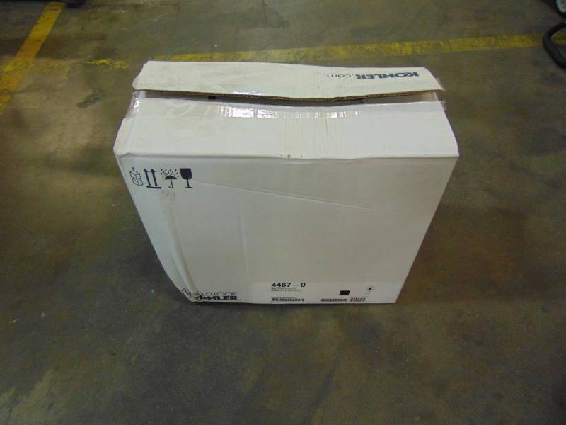 lot 331 image: KOHLER Wellworth White 1.28-GPF Single-Flush High-Efficiency Toilet Tank 4467-0