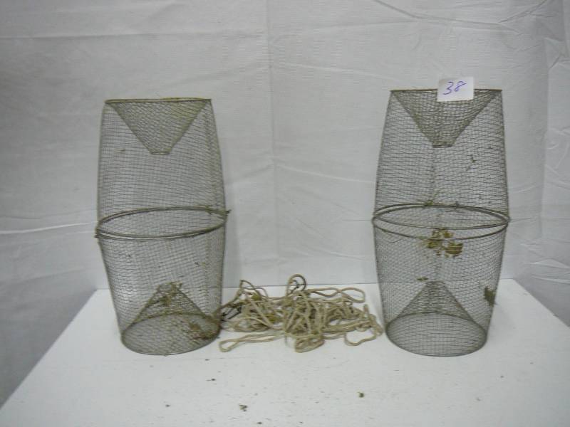 lot 38 image: Minnow Traps