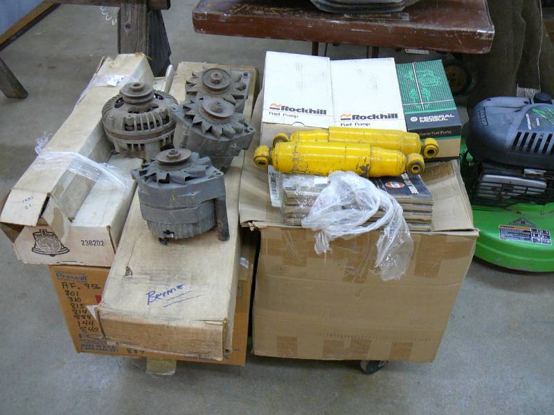 lot 18 image: Lot of Auto Parts Old Stock