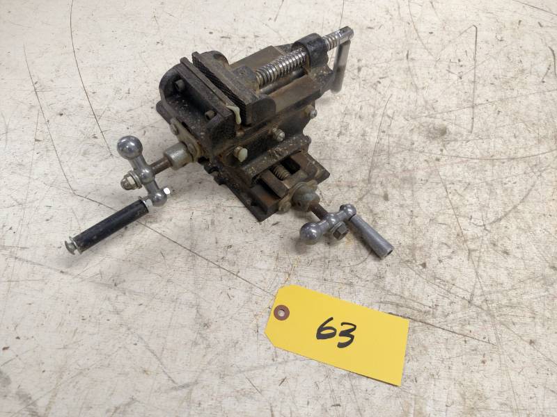 lot 63 image: 3 14 Cross Slide Vise...