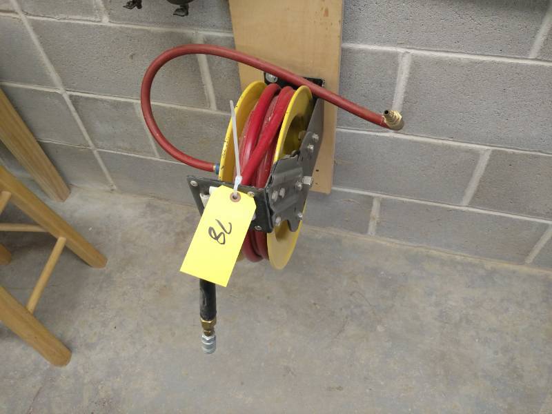 lot 78 image: Retractable Hose Reel...