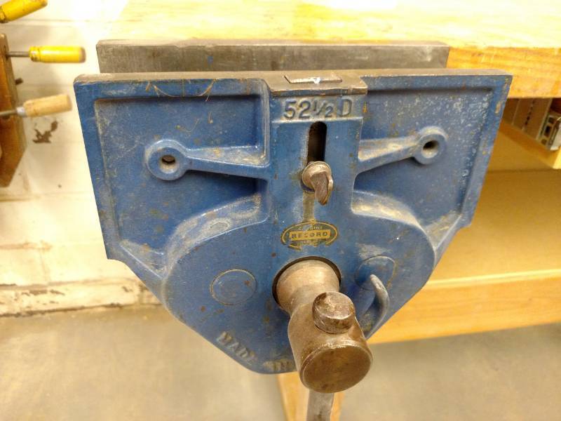 lot 148 image: Workbench with Wood Vise, Includes ...
