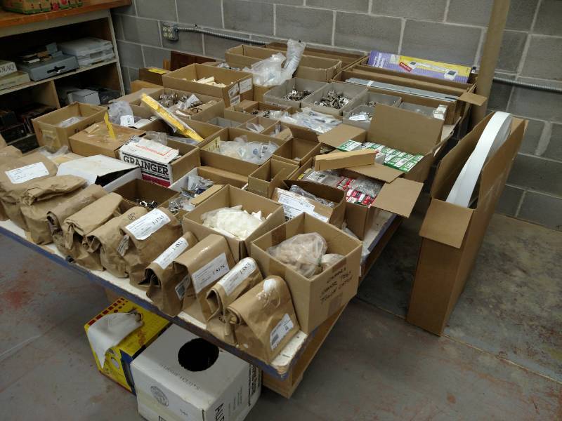 lot 153 image: Large Quantity Asstd Hardware & La...