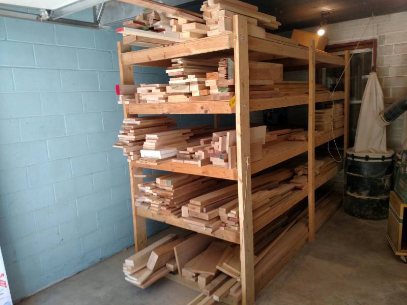 lot 165 image: Stock Rack with Contents...
