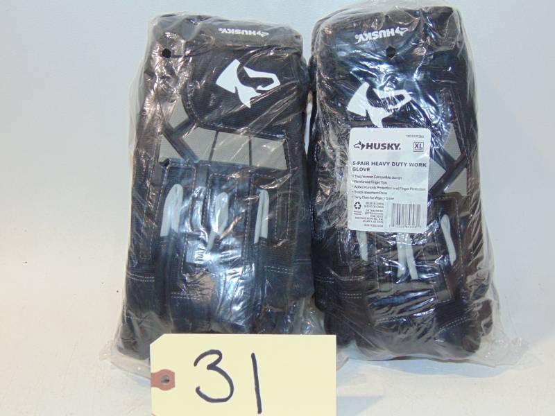 10 Pair Mechanics Glove X-Large Heavy-Duty Touchscreen