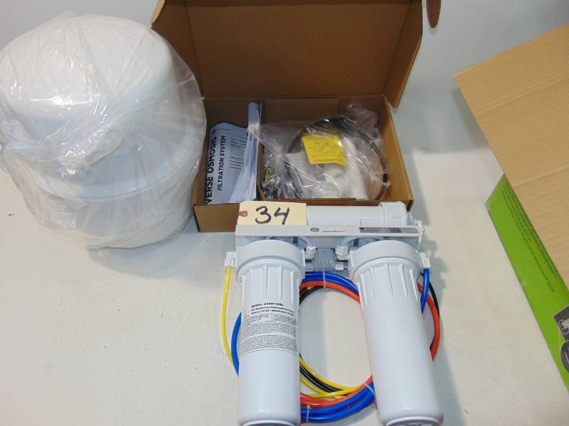 GE Under Sink Reverse Osmosis Water Filtration System