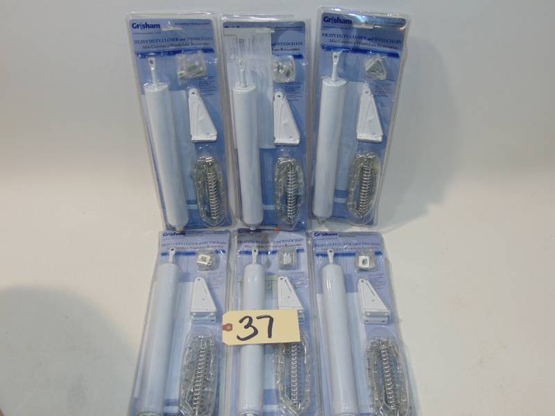 6 Pack  Heavy Duty Closer & Wind-Chain