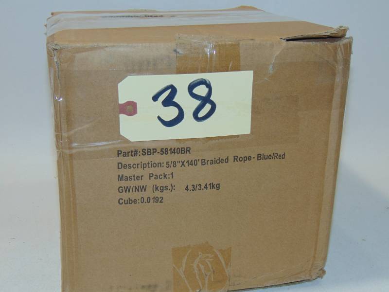58 in. x 140 ft. Solid Braided Poly Rope