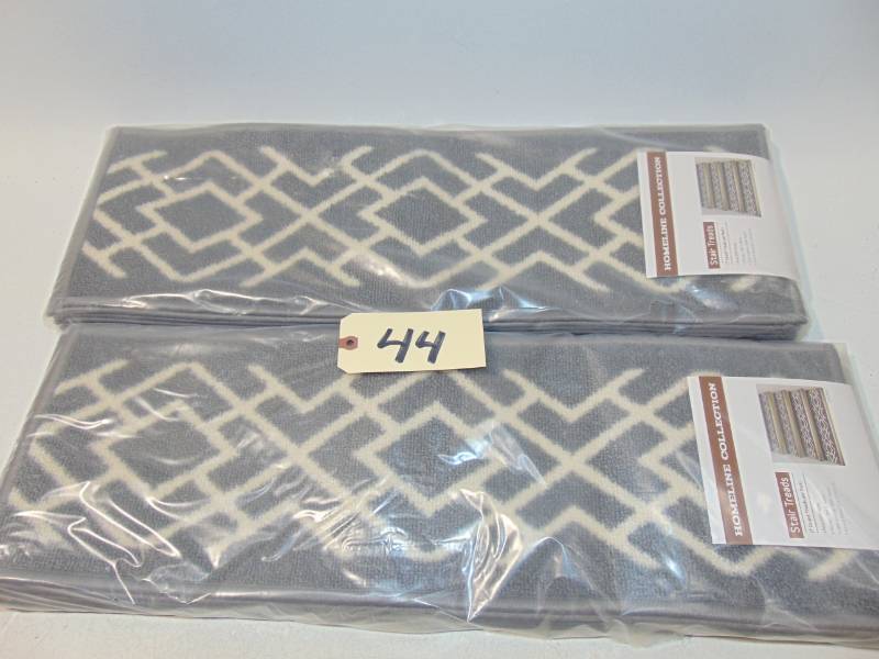 Gray 9 in. x 26 in.  Stair Tread (Set of 14)