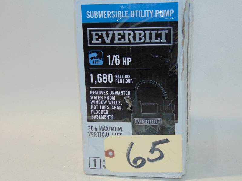 16 HP Plastic Submersible Utility Pump