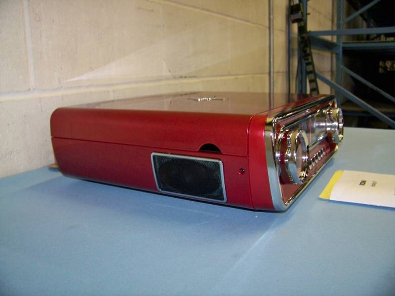 lot 44 image: Ion, Ford Mustang LP, 4-in-1 Classic Car Styled Music Center in Original Box