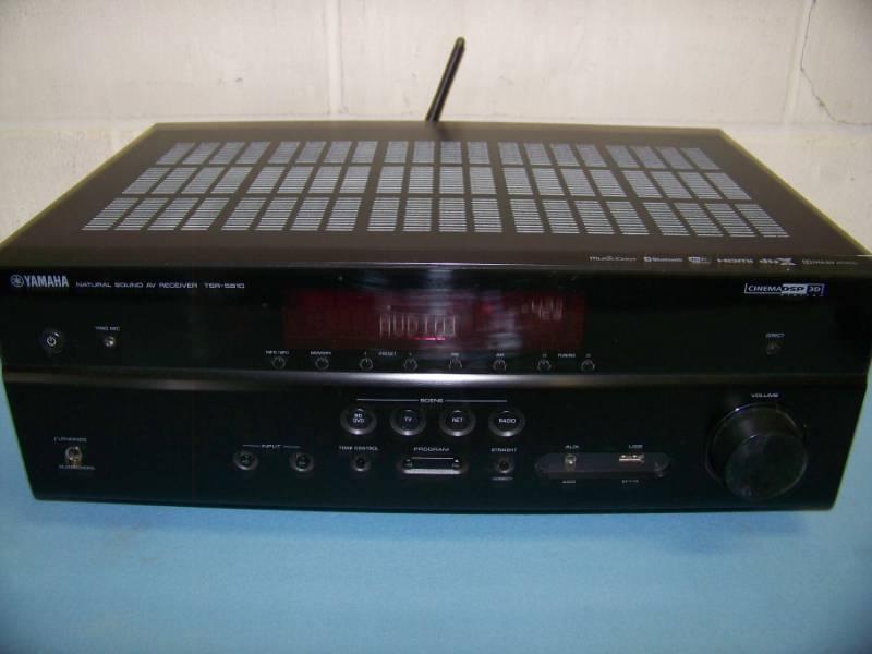 lot 19 image: Yamaha, Natural Sound, 7.2 Channel, 4K Ultra HD, Bluetooth Wireless Network  Home Theater AV (AV) Receiver with Remote Control