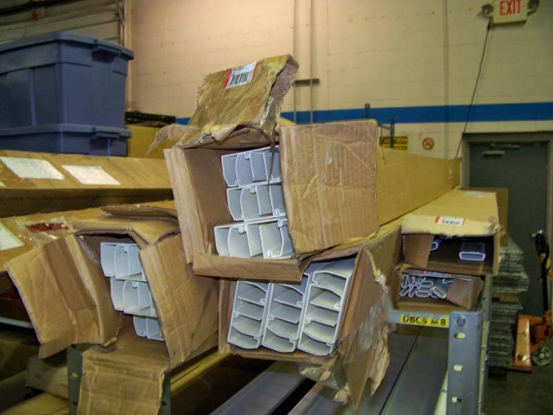 lot 103 image: Miscellaneous Boxes of Wiremold, Raceway Cable Organizing  Hiding Covers