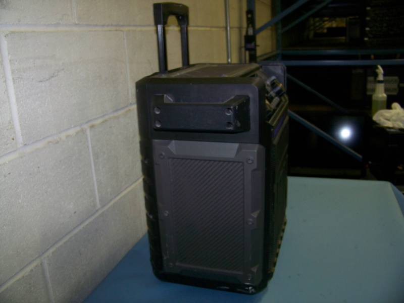 lot 68 image: ION, Pathfinder, High Power, Water Resistant, Portable Loudspeaker  Speaker with Bluetooth Connectivity and Color Light Bar
