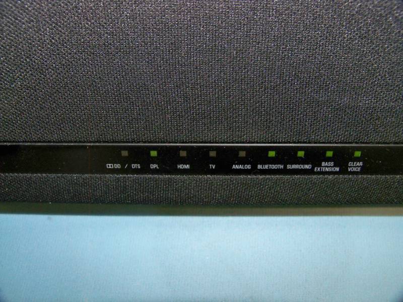 lot 76 image: Yamaha, 35, 2.1 Channel, Ultra-Slim Soundbar with Dual Built-In Subwoofers (Subs), Bluetooth Connectivity and Remote Control