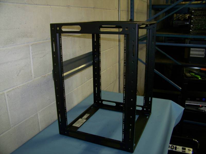 lot 98 image: Middle Atlantic, MediumSmall Sized, 14 RU, Professional Equipment  Cabinet Frame Rack