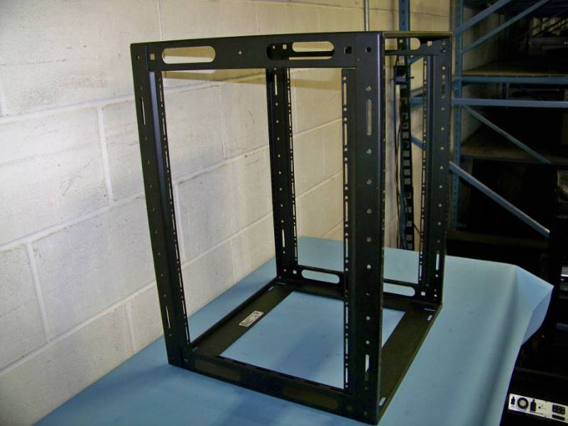 lot 99 image: Middle Atlantic, MediumSmall Sized, 14 RU, Professional Equipment  Cabinet Frame Rack