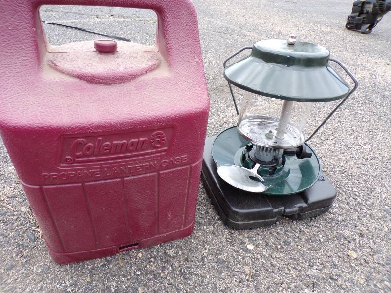 lot 36 image: Coleman Gas Lantern