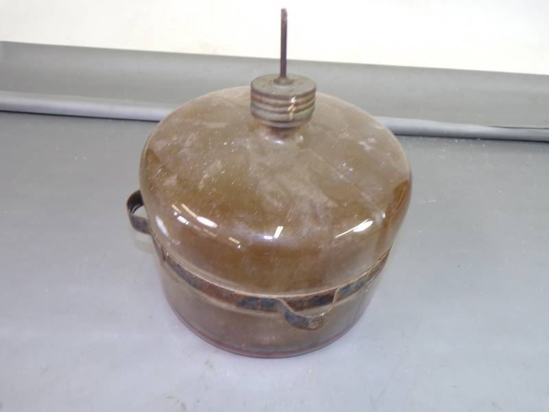lot 48 image: Vintage Glass Container
