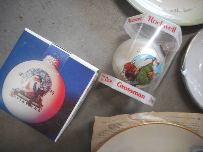 Collector Plate and Ornament Lot