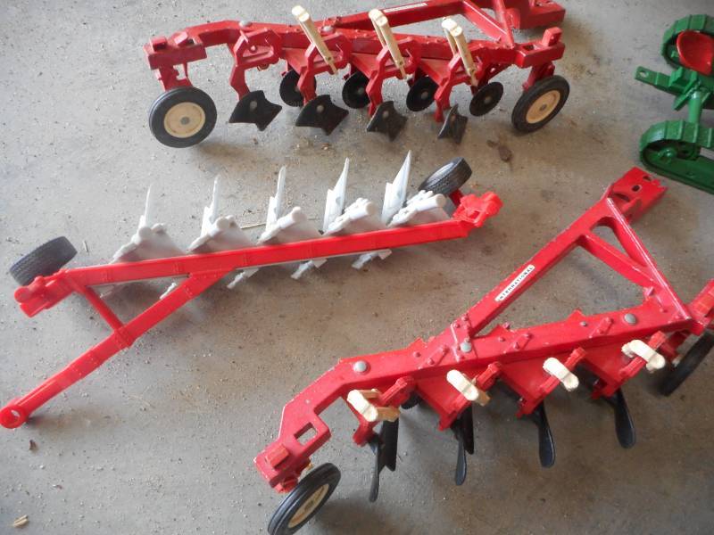 Toy Tractor Attachment Lot