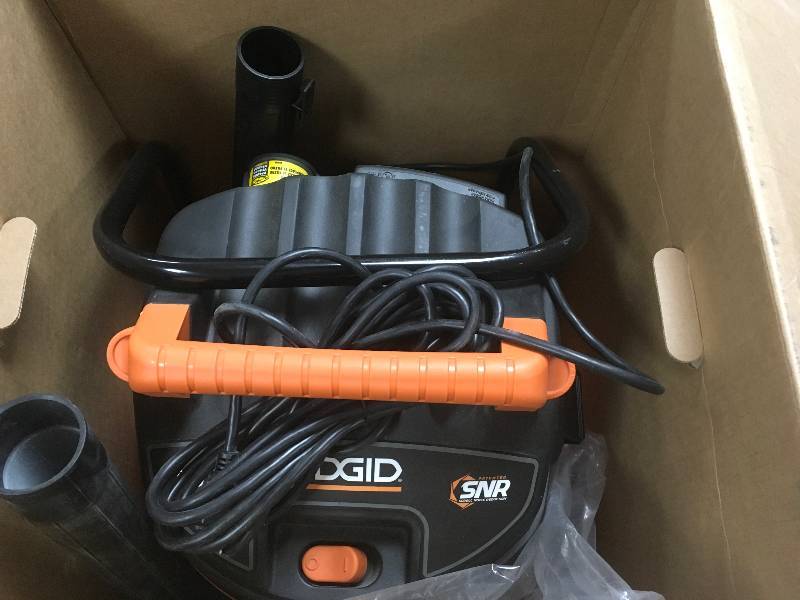 RIDGID 16 Gal. 6.5-Peak HP WetDry Vacuum  in good condition