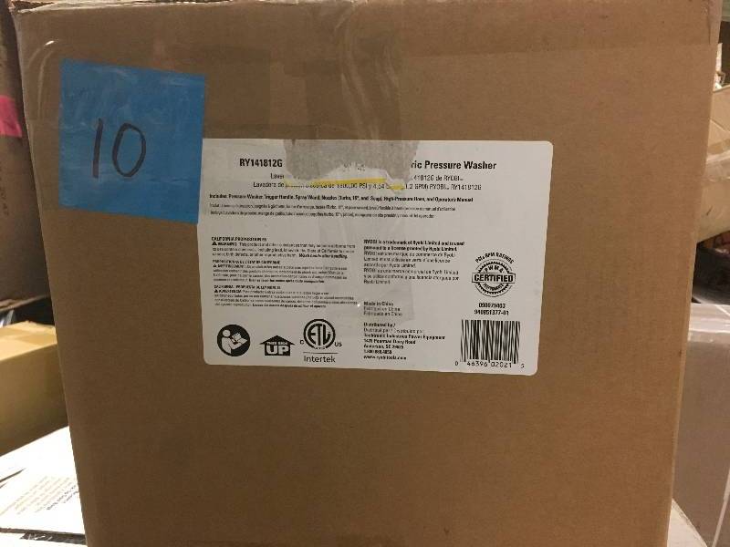 Ryobi 1,800 Psi 1.2 Gpm Electric Pressure Washer  in good condition