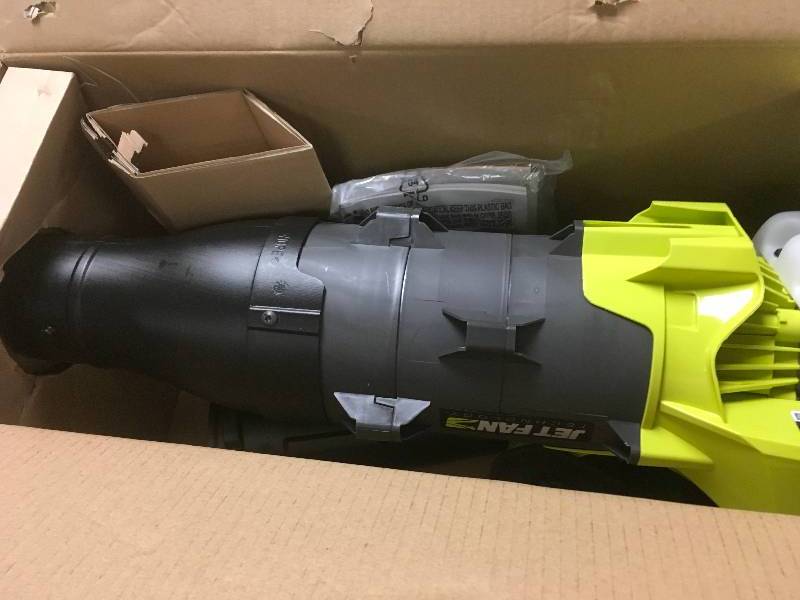 RYOBI 160 MPH 520 CFM 25cc Gas Jet Fan Blower  in good condition