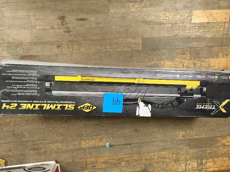 QEP 24 in. Professional Slimline Tile Cutter used  in good condition