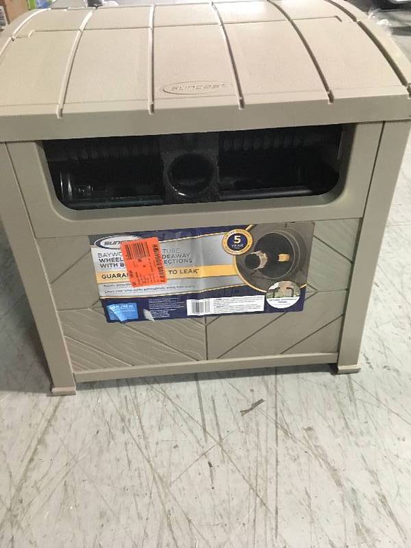 Suncast 150 ft. Mobile Smart Tube Hideaway Hose Reel not used