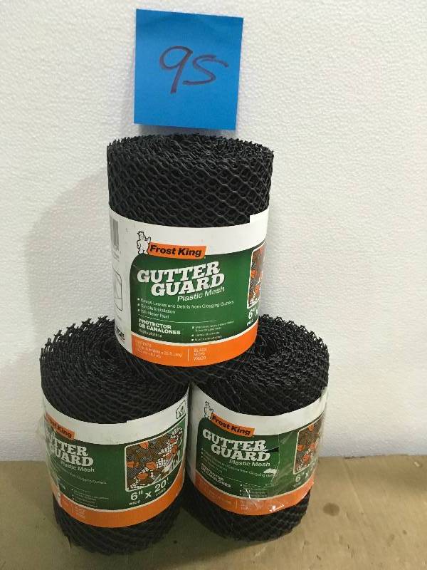 Frost King EO 6 in. x 20 ft. Plastic Gutter Guard not used