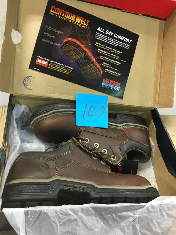 MENS RAIDER WORK SHOE SZ 9.5 EW W04818 not used