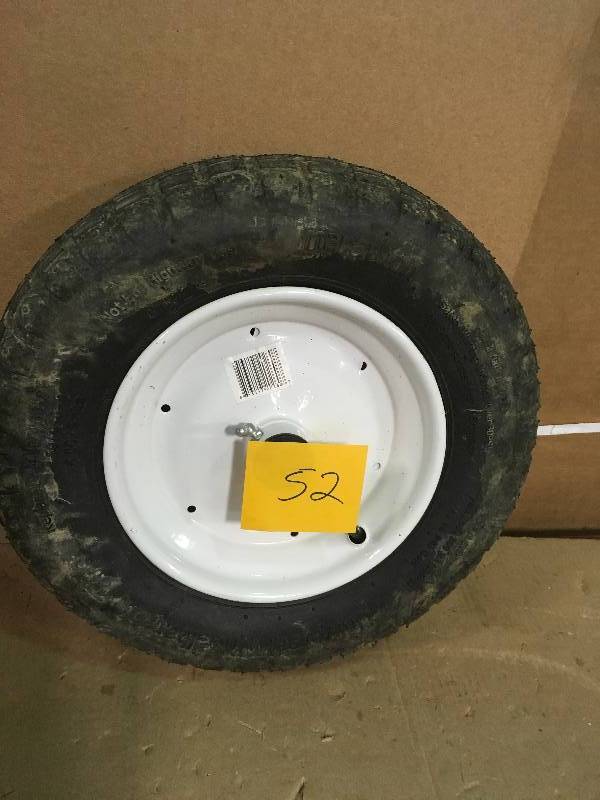 lot 52 image: Marathon 14-14 in. Universal Wheelbarrow Wheel in good condition