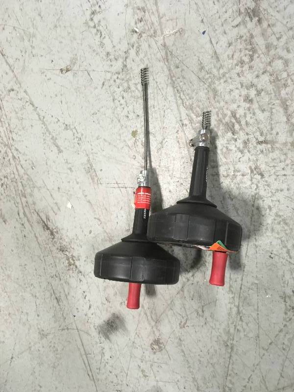 lot 73 image: Husky 14 in. x 25 ft. Power Drum Auger in good condition