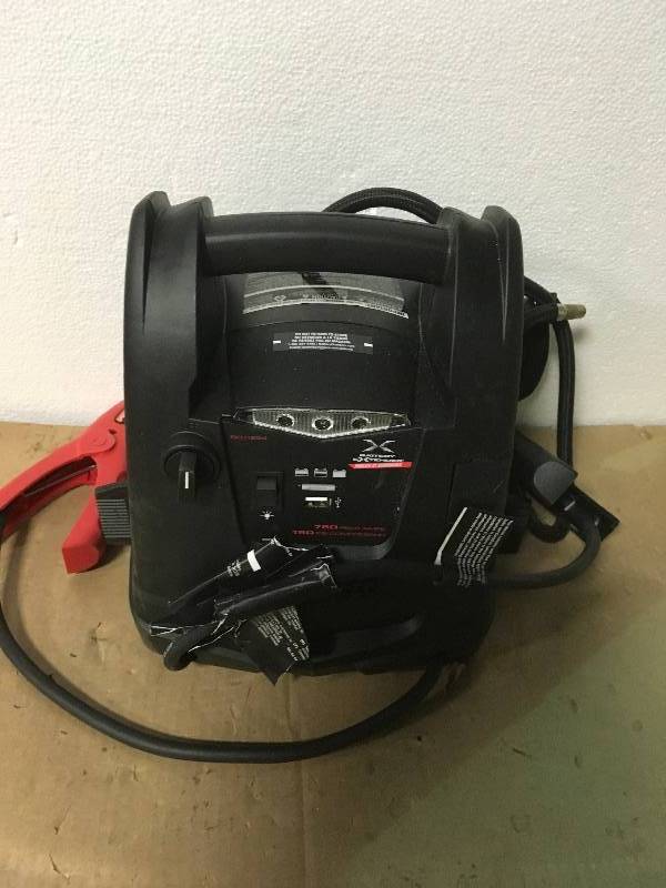 lot 58 image: Schumacher Battery Extender 12-Volt, 750 Amp Battery Jump Starter in good condition