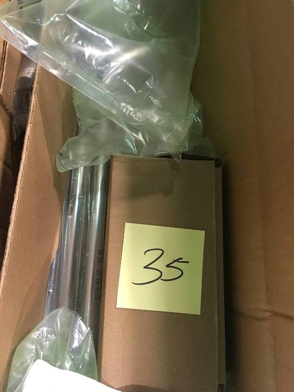 lot 35 image: Speakman Commander 1-Spray 2-Handle Exposed Shower Faucet in Polished Chrome in good condition