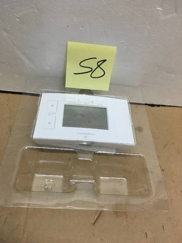 lot 58 image: Emerson Sensi Wi-Fi Thermostat for Smart Home in good condition