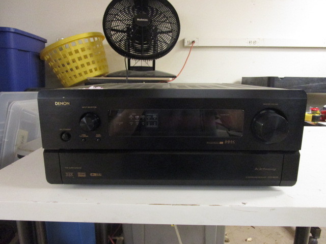 lot 213 image: DENON HOME THEATER RECEIVER