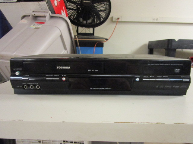 lot 220 image: TOSHIBA COMBINATION DVDVCR PLAYER